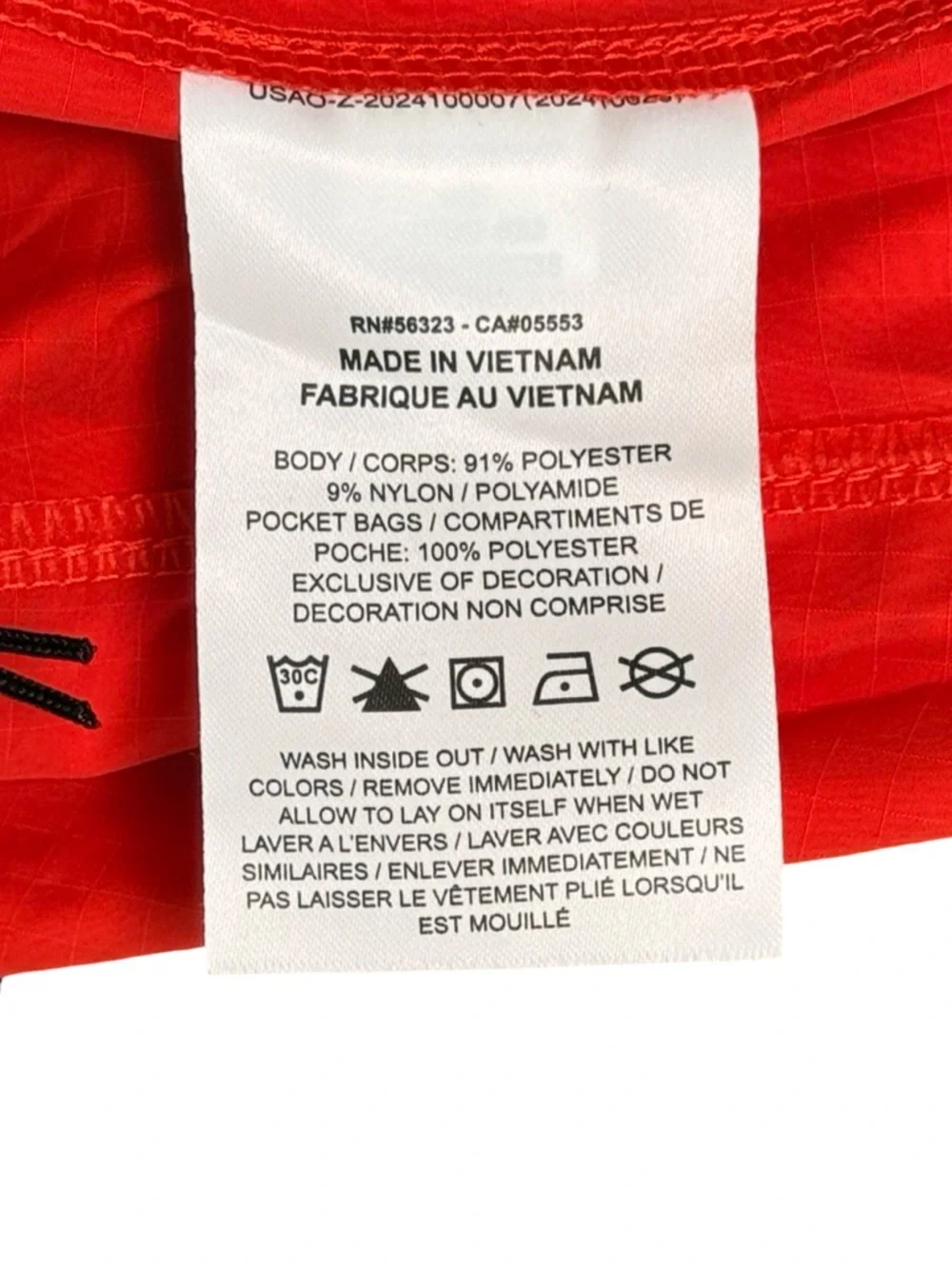 Nike ACG Repel Ripstop Hiking Shorts Red Womens XS Trail HJ0263-633 NEW - Picture 10 of 13